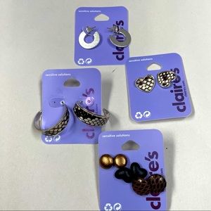 Claire’s Sensitive Solutions Earrings. Random Style.